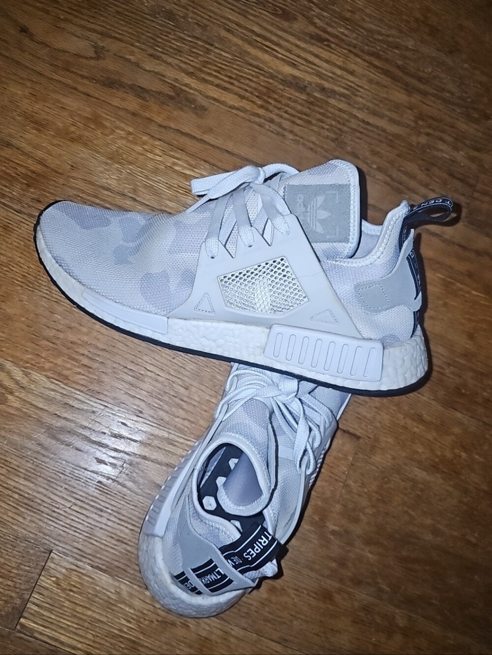 adidas NMD_XR1 'White Duck Camo' Mens Size 10.5